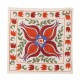 New Central Asian Suzani Cushion Cover, Silk Embroidery Pillow Case