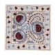 Decorative Silk Embroidered Suzani Cushion Cover from Uzbekistan Decorative Silk Embroidered Suzani Cushion Cover from Uzbekistan