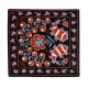 Decorative Silk Embroidered Suzani Cushion Cover from Uzbekistan Decorative Silk Embroidered Suzani Cushion Cover from Uzbekistan