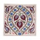 Handmade Elegant Silk Embroidered Suzani Cushion Cover from Uzbekistan Handmade Elegant Silk Embroidered Suzani Cushion Cover from Uzbekistan