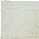 Vintage Anatolian "Tulu" Rug in Solid Beige, 100% Natural Wool, Minimalist Small Carpet