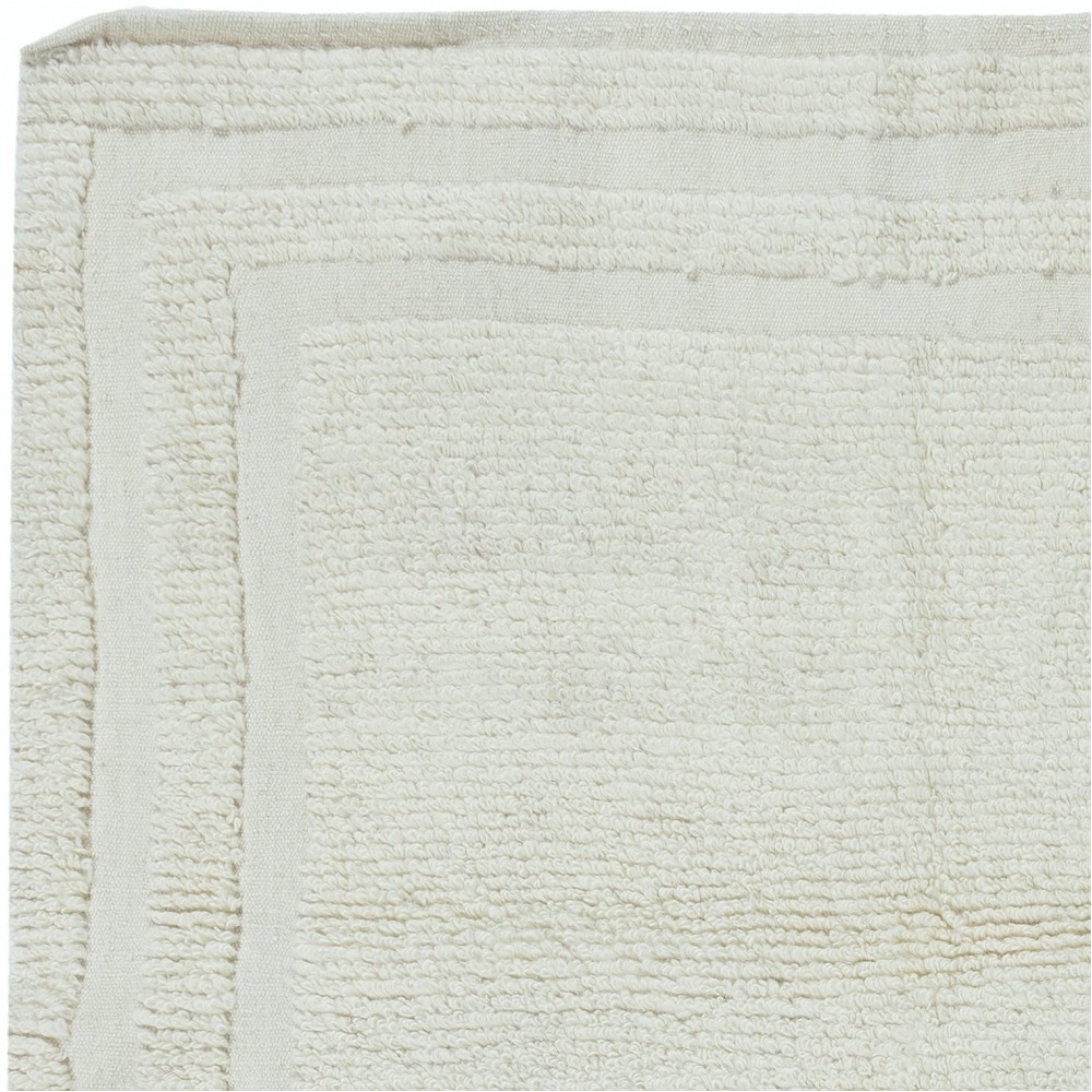 Vintage Anatolian Small Tulu Rug, 100% Natural Wool, Minimalist Plain Beige Accent Carpet