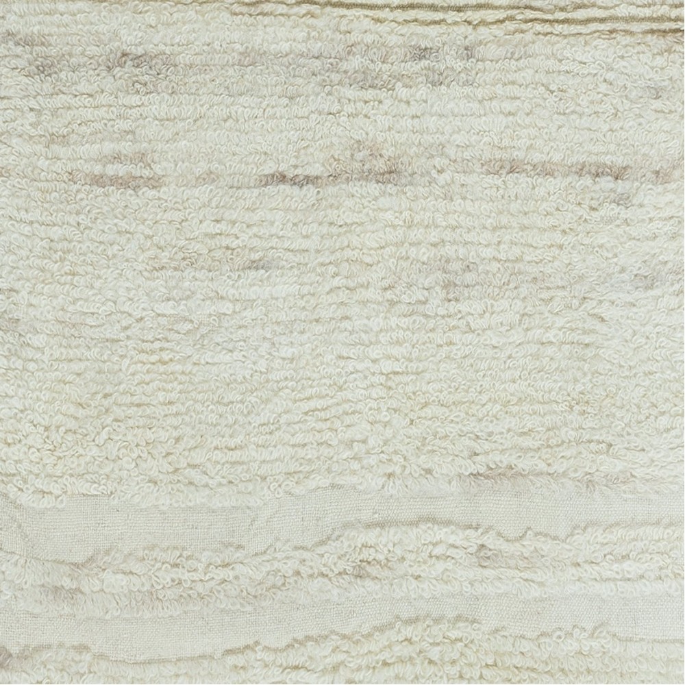 Minimalist Vintage Handmade Anatolian Small Tulu Rug made of Natural Un-Dyed Beige Wool