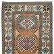 Hand Knotted Turkish Corridor Carpet, Ca 1960, Narrow Hallway Runner