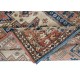  Vintage Caucasian Shirvan Leshgi Rug, 100% Wool