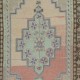 Hand Knotted Oriental Rug, Vintage Turkish Village Carpet, 100% Wool