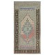 Hand Knotted Oriental Rug, Vintage Turkish Village Carpet, 100% Wool