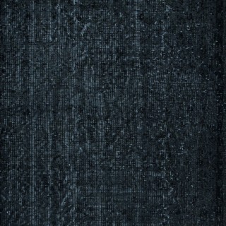 Handmade Area Rug with in Black Colors, Contemporary Turkish Carpet