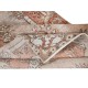 Hand Knotted Anatolian Rug in Muted Colors, Vintage Wool and Cotton Carpet