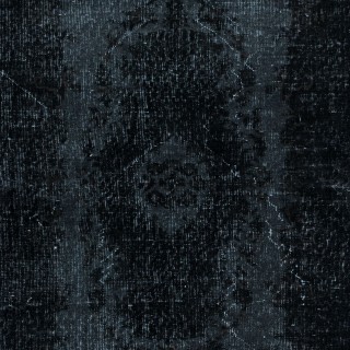 Charcoal Gray & Black Living Room Rug, Handmade Turkish Carpet for Outdoor, Modern Floor Covering