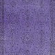 Small Handmade Turkish Low Pile Twitch Purple Rug for Kitchen & Office Decor, Overdyed Kid's Room Carpet