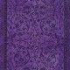 Hand Knotted Modern Violet Purple Small Rug from Turkey