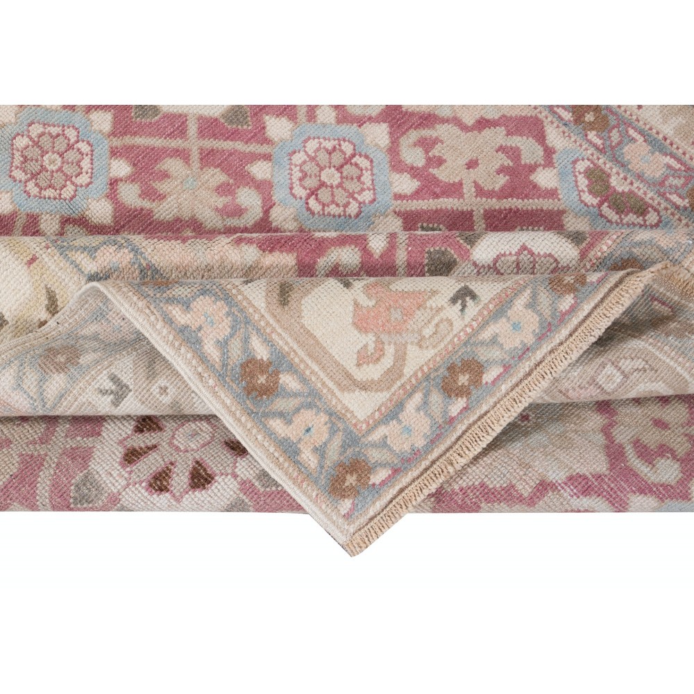 Vintage Handmade Turkish One of a kind Rug with Soft Colors