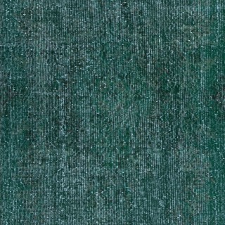 Vintage Green Accent Rug, Handwoven and Handknotted in Turkey Vintage Green Accent Rug, Handwoven and Handknotted in Turkey