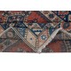 Traditional Vintage Handmade Turkish Area Rug with Medallions, Colorful Unique Carpet