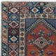 Traditional Vintage Handmade Turkish Area Rug with Medallions, Colorful Unique Carpet