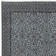 Handmade Small Rug with Botanical Design and Gray Background from Turkey
