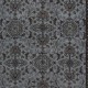 Gray Modern Handmade Turkish Rug, Floral Pattern Living Room Carpet