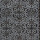 Gray Modern Handmade Turkish Rug, Floral Pattern Living Room Carpet