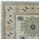 Vintage Turkish Rug with Medallions, Handmade Carpet, 100% Wool