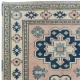 Vintage Hand Knotted Turkish Area Rug for Living Room and Dining Room, 100% Wool