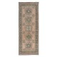 Hand Knotted Runner Rug for Hallway Decor, Vintage Anatolian Corridor Carpet