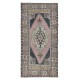 Vintage Turkish Tribal Rug, Traditional Handmade Oriental Carpet, 100% Wool