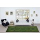 Modern Green Corridor Carpet, Handmade Runner, Turkish Rug for Hallway & Entryway Decor