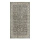 Vintage Floral Design Handmade Turkish Rug in Beige & Brown