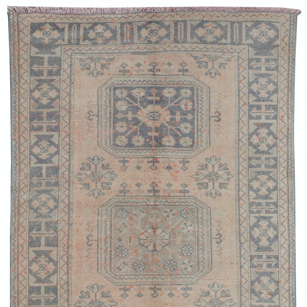 Handmade Turkish Hallway Runner ,Vintage Corridor Carpet, Stair Rug