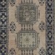 Vintage Stair Runner Rug, Handmade Corridor Carpet, Turkish Hallway Rug