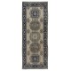 Vintage Hand Knotted Corridor Rug, Wide Hallway Runner, Stair Runner Carpet