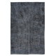 Turkish Handmade Wool Rug in Gray Tones, Ideal for Modern Interiors