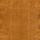 Chinese Art Deco Inspired Handmade Orange Re-Dyed Area Rug for Modern Interiors