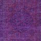 Turkish Floor Rug in Jam Purple & Violet, Hand Knotted Carpet for Kitchen, Living Room Floor Covering