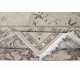 Farmhouse Decor Vintage Handmade Turkish Kayseri Area Rug in Beige Color