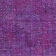 One-of-a-kind Hand-Made Purple Floor Rug from Turkey, Redyed Bohem Carpet for Living Room