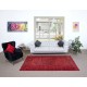 Authentic Turkish Handmade Area Rug in Red, Great 4 Modern Interiors