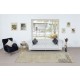 Vintage Turkish Wool Rug in Beige, Hand Knotted Oushak Rug