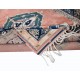 Modern Handmade Rug with Medallion, Turkish Carpet with Fringe, 100% Wool