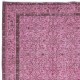 Hand-Made Turkish Area Rug in Light Pink, Modern Wool and Cotton Carpet