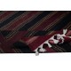 Hand-Woven Striped Anatolian Kilim Rug, Flat-Weve Vintage Carpet 100% Wool