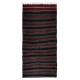 Hand-Woven Striped Anatolian Kilim Rug, Flat-Weve Vintage Carpet 100% Wool