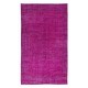 Pink Rug From Turkey, Great 4 Modern Interiors, Handmade Floral Carpet