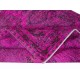 Pink Aubusson Inspired Area Rug for Modern Interiors, Handmade in Turkey