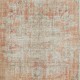 Hand Knotted Anatolian Rug, Mid-Century Shabby Chic Carpet