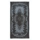 Gray Handmade Turkish Area Rug for Living Room, Entryway, Bedroom, Dining Room & Kids Room