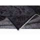 Handmade Turkish Rug in Dark Gray, Great 4 Modern Interiors