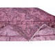 Magnificent Handmade Pink Rug, Modern Turkish Wool Carpet