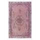 Art Deco Chinese Design Light Pink Rug, Elegant Handmade Carpet, Modern Floor Covering